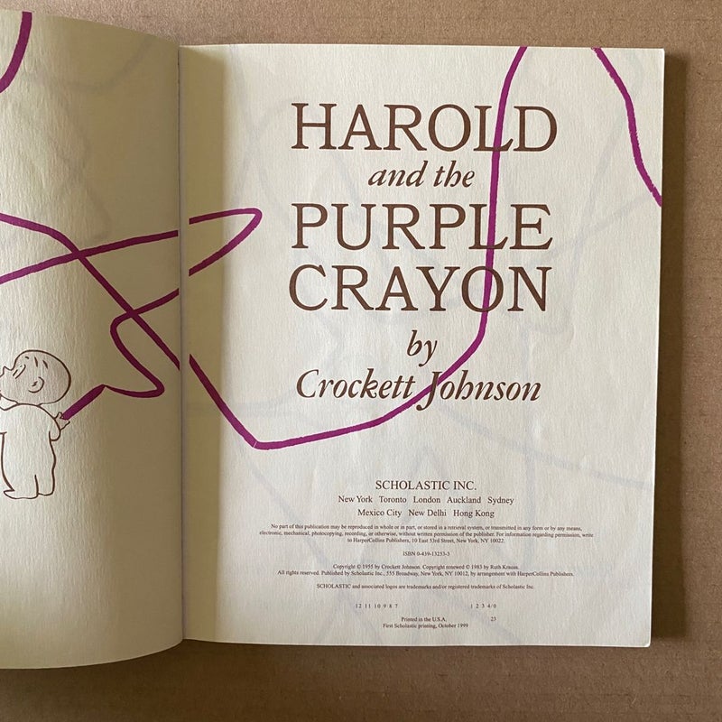 harold and the purple crayon