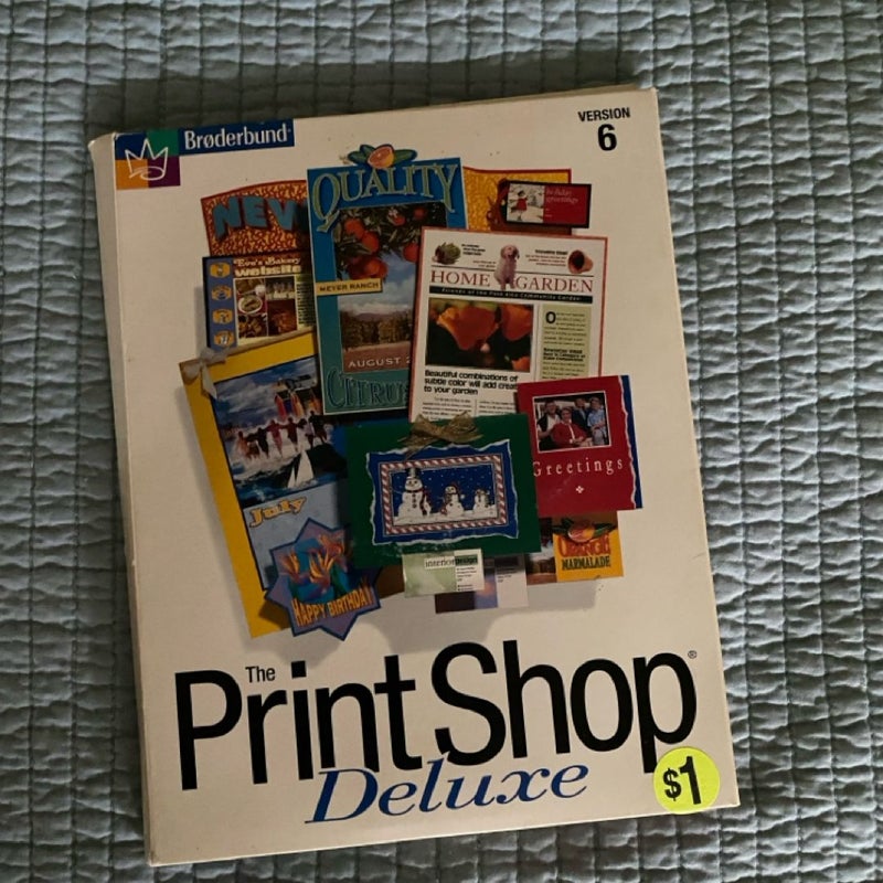 The Print Shop Deluxe Version 6
