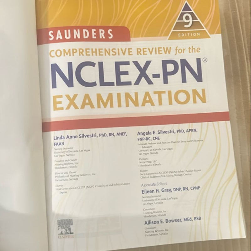 Saunders Comprehensive Review for the NCLEX-PN® Examination