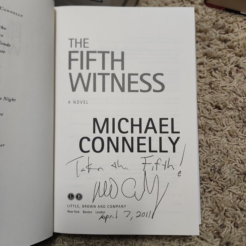 The Fifth Witness ~ SIGNED 