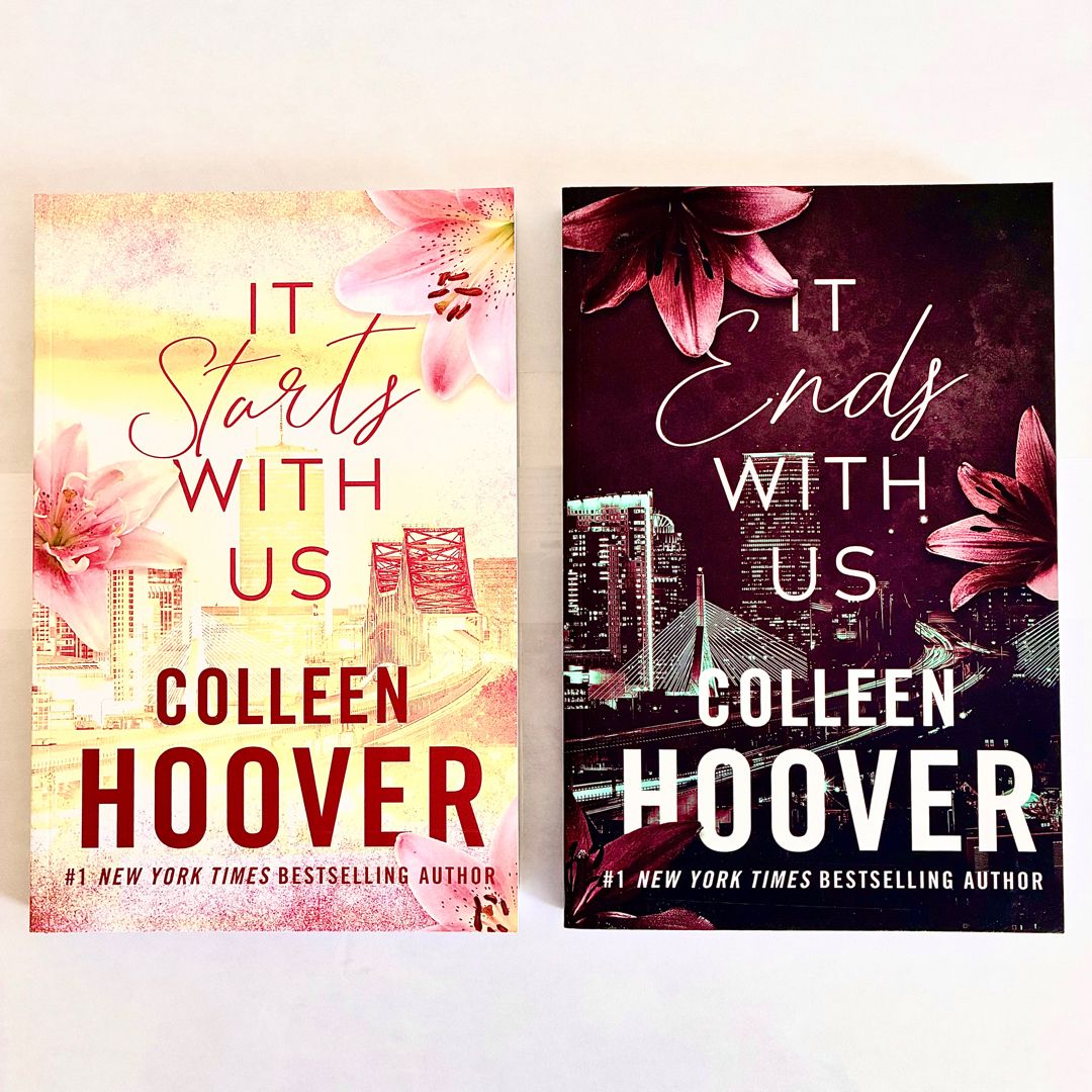 It Starts With Us It Ends With Us SIGNED Bookworm Limited Edition