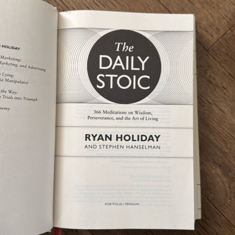 The Daily Stoic
