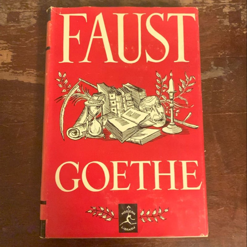 FAUST-  1950 Modern Library Hardcover!