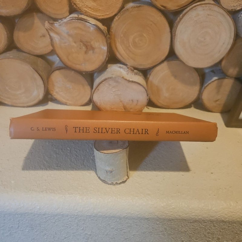 Vintage hardcover The Silver Chair hardcover 1953 Edition  MacMillan Publishing 