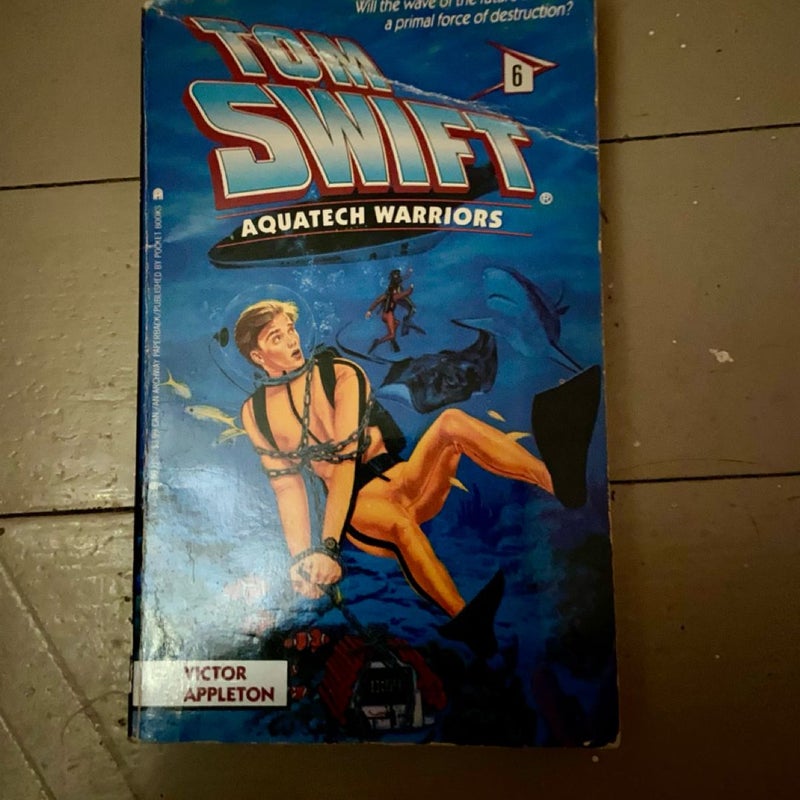Tom Swift DNA Disaster #4 Aquatech Warrior #6 Fire Biker #9 Archway Paperback