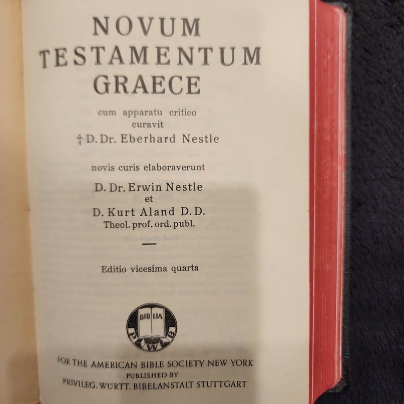 Novum Testamentum Graece