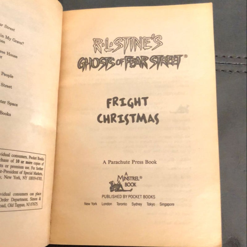 Ghosts of Fear Street #15 Fright Christmas 