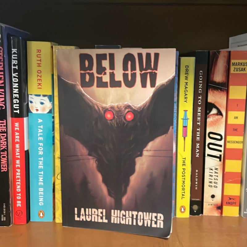 Below