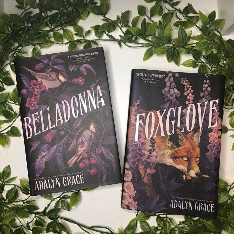 Belladonna & Foxglove SIGNED by author FairyLoot Exclusive 