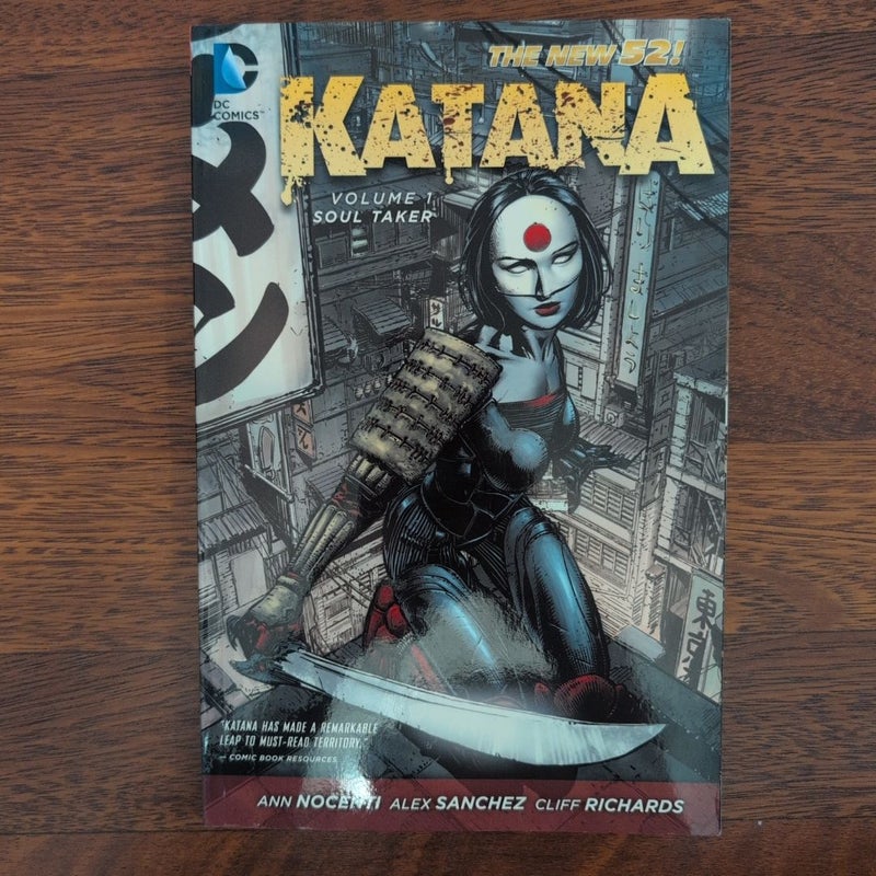 Katana Vol. 1: Soultaker (the New 52)