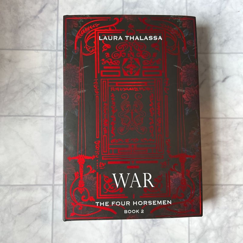 War (The Four Horsemen) - SIGNED Bookish Box MISPRINT