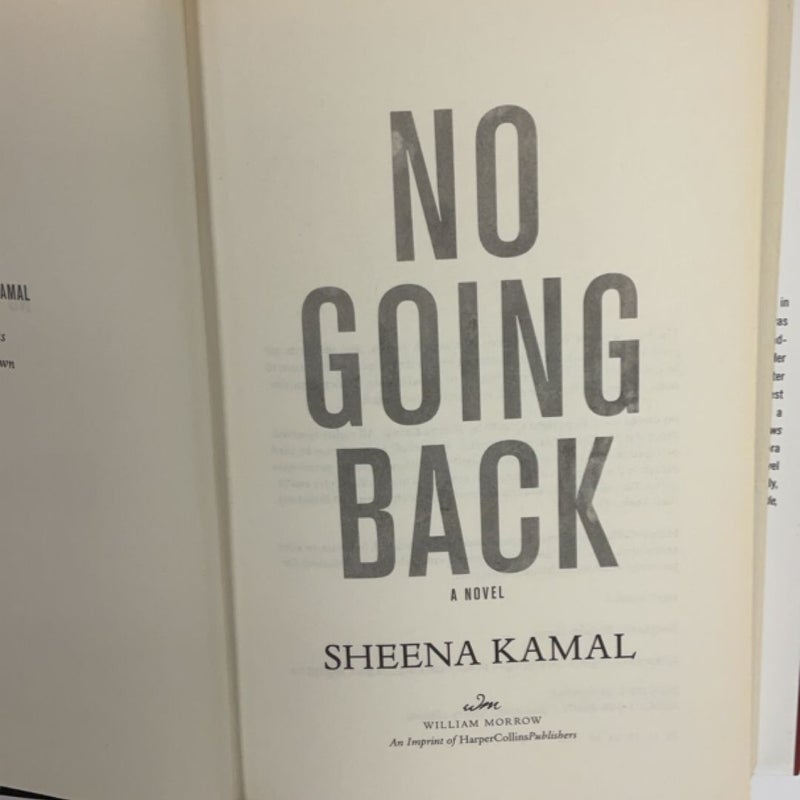 No Going Back
