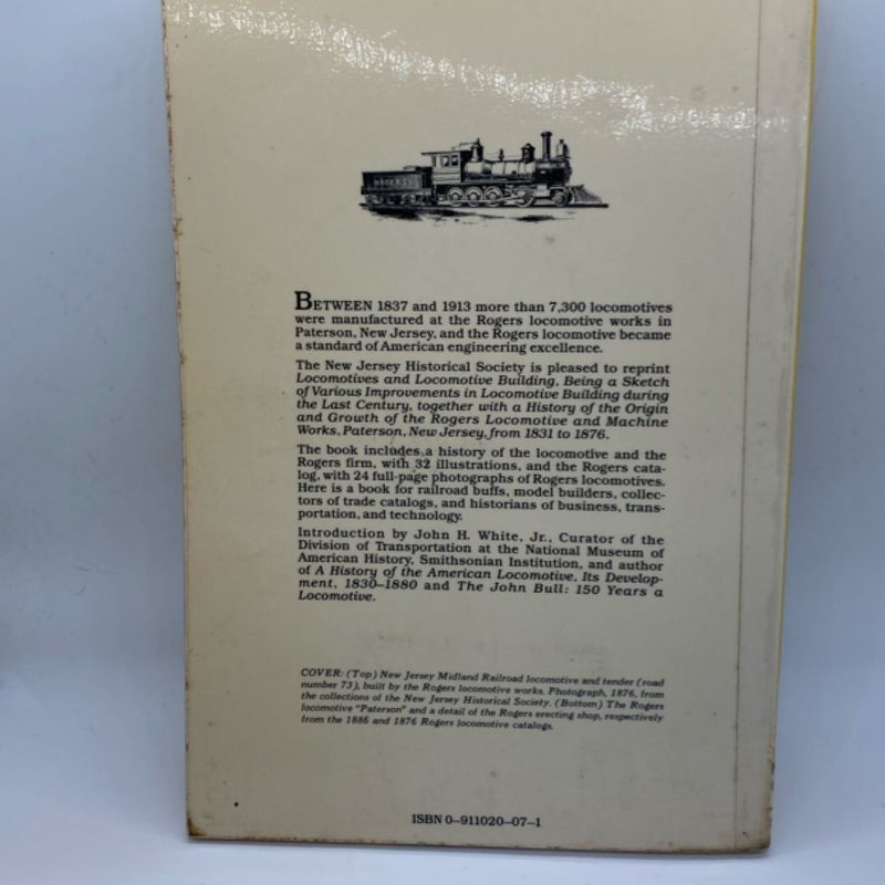 The Rogers Locomotive Catalog, 1876