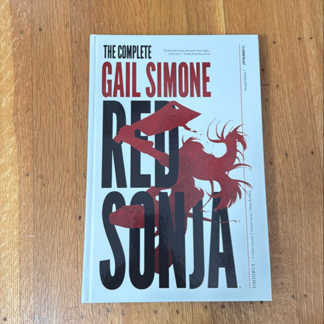 The Complete Gail Simone Red Sonja Oversized Ed. HC