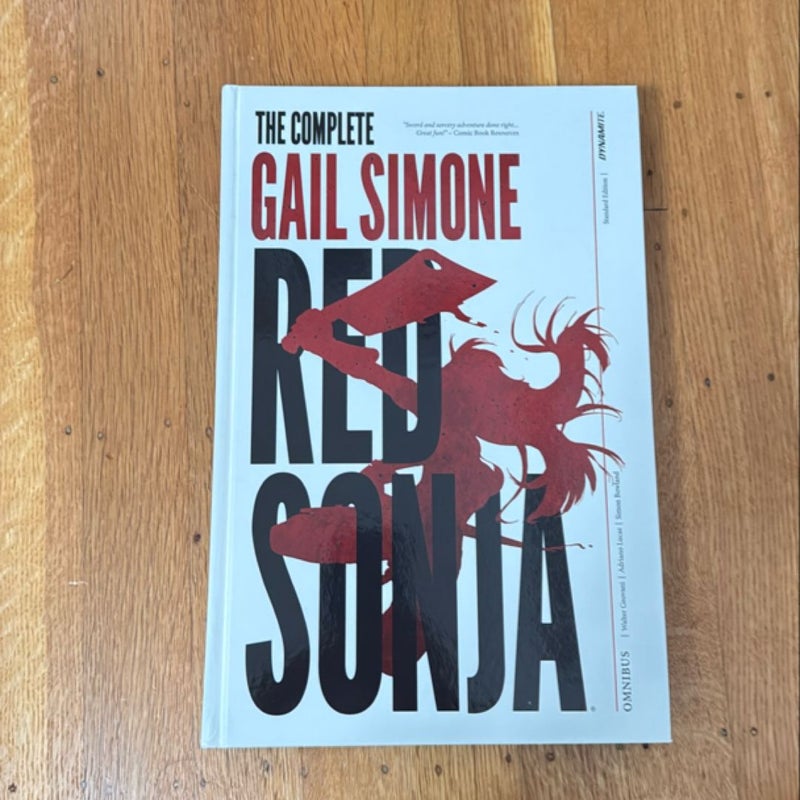 The Complete Gail Simone Red Sonja Oversized Ed. HC