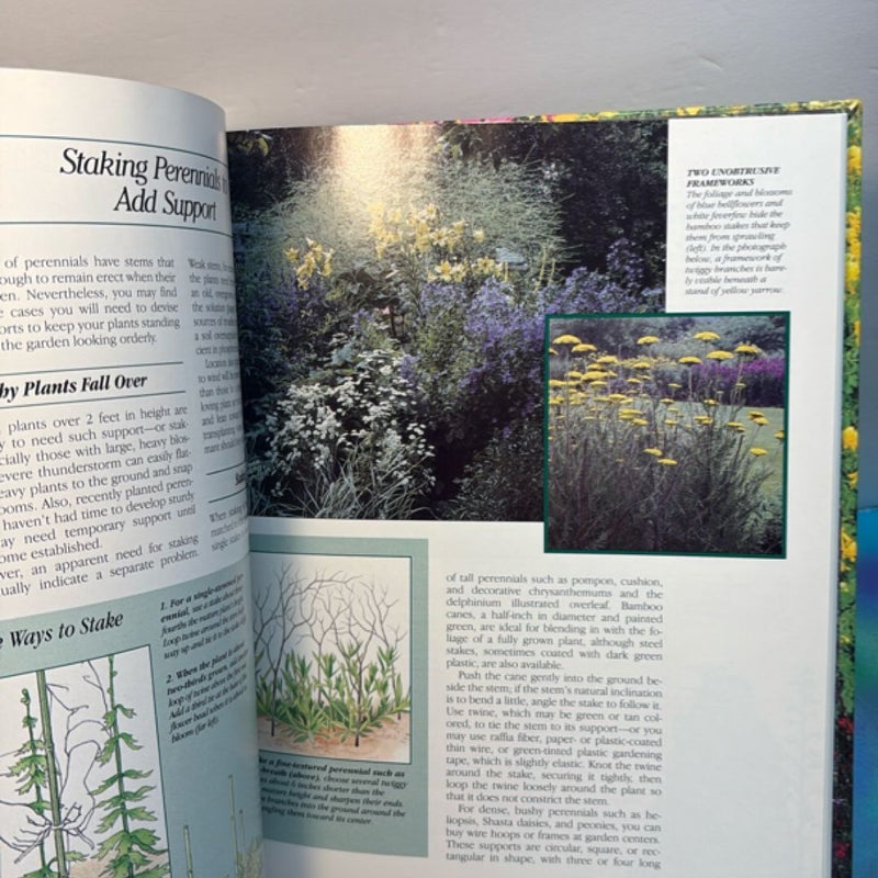 Perennials garden timelife book flowers  