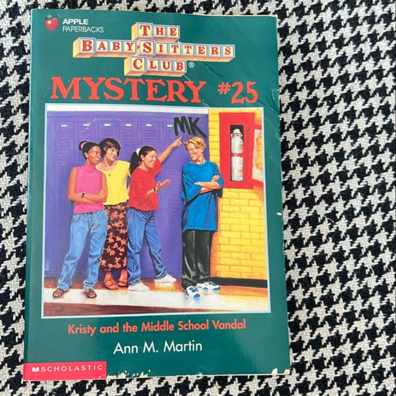 Kristy and the Middle School Vandal *1996 first edition