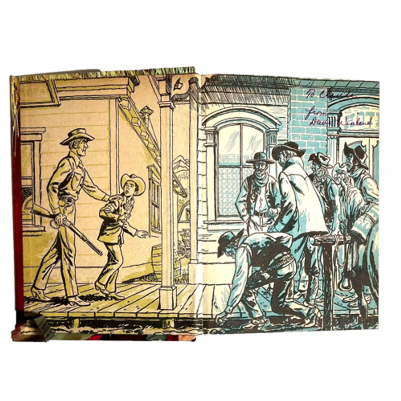 The Rifleman Hardcover Book Whitman Cole Fannin 1959 Authorized TV Adventure