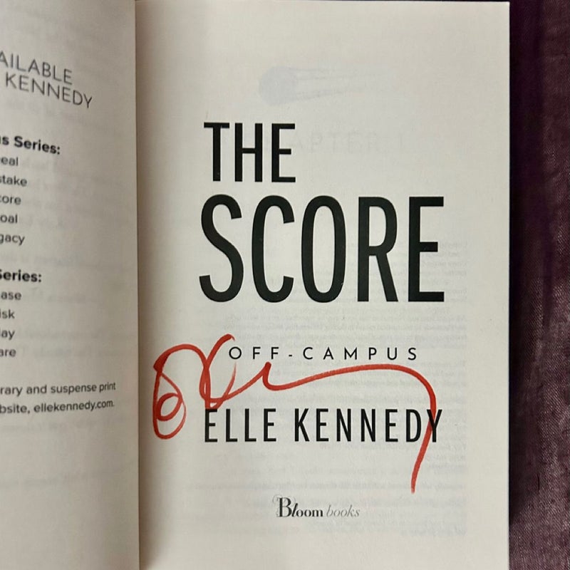 The Score (Signed)