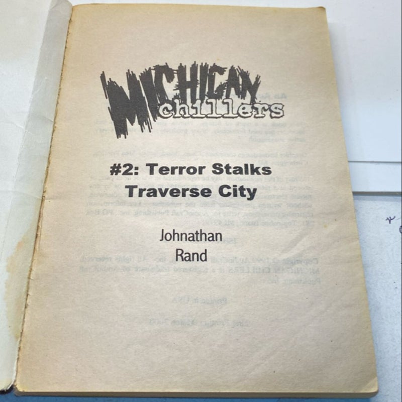 Michigan Chillers #2 Terror Stalks Traverse City