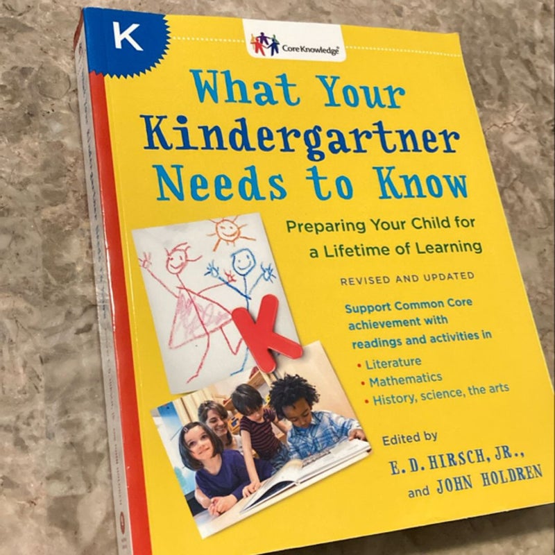 What Your Kindergartner Needs to Know (Revised and Updated)