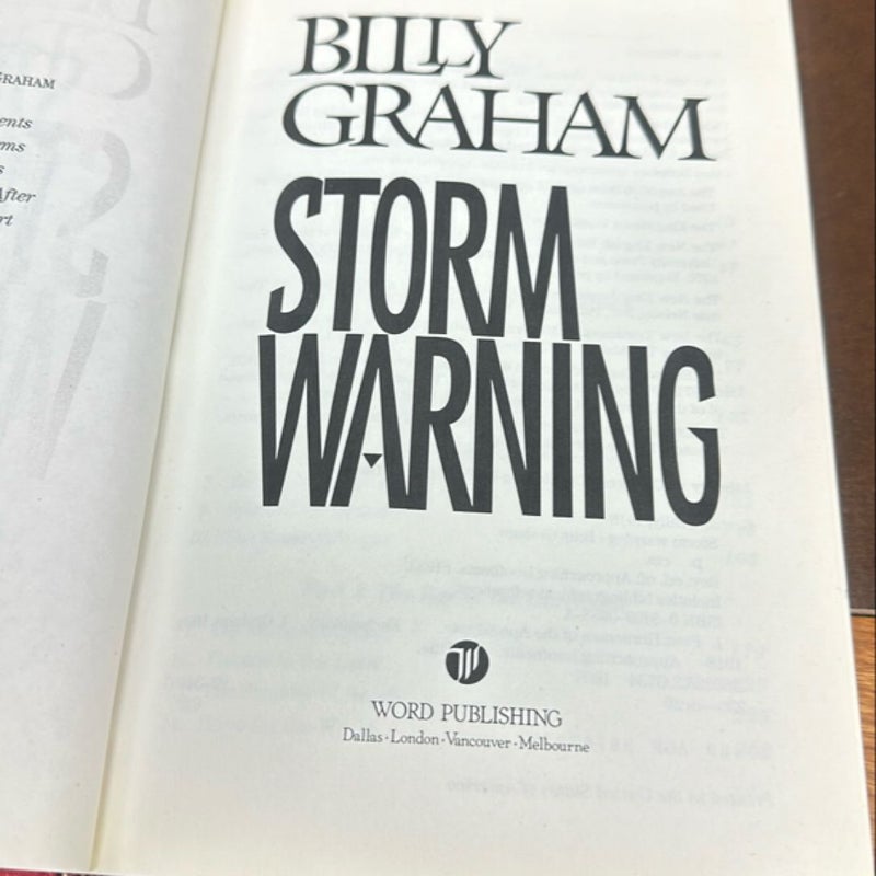 Storm warning 
