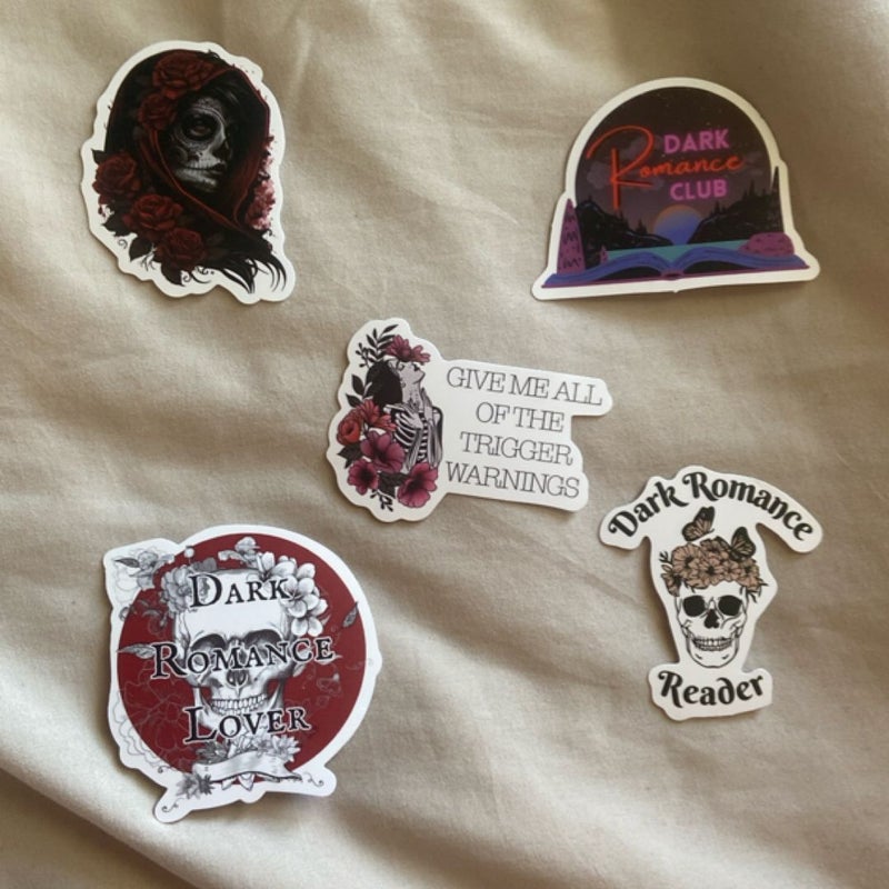 [BUNDLE] Dark Romance 9 p. Sticker pack