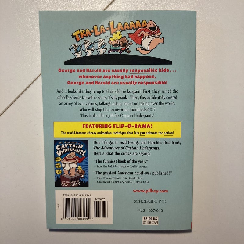 Captain Underpants and the Attack of the Talking Toilets