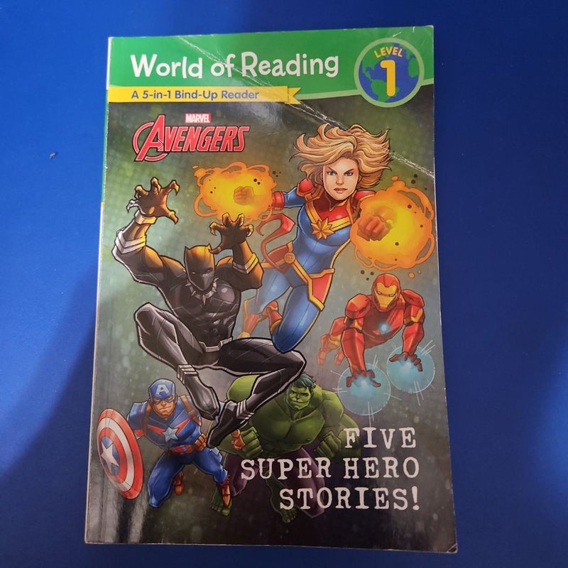 World of Reading: Five Super Hero Stories!