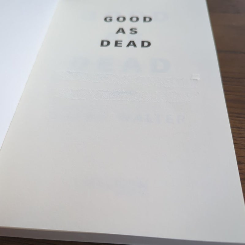 Good As Dead