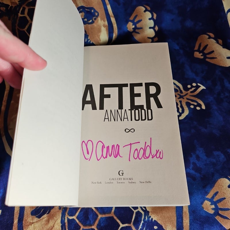 After **signed by author**