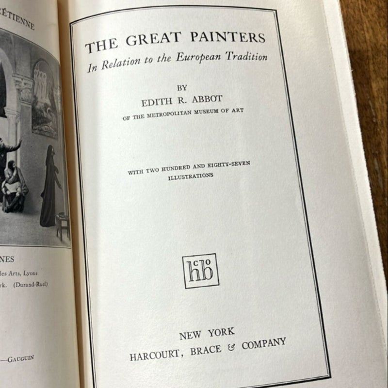 The Great Painters(1927)