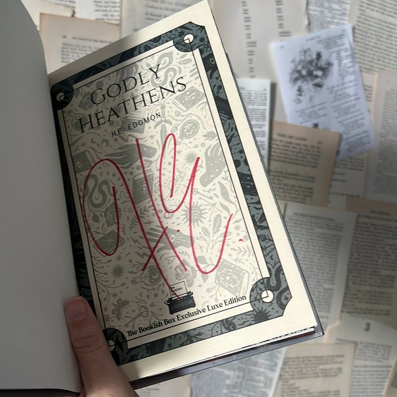 Godly Heathens // SIGNED the Bookish Box special edition