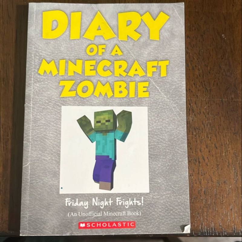 Diary of a Minecraft Zombie Friday Night Frights!