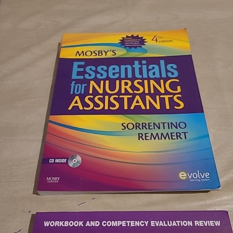 Mosby's Essentials for Nursing Assistants 4th Edition, Workbook And CD-ROM 