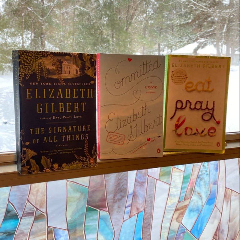 3 Elizabeth Gilbert Books 📚 