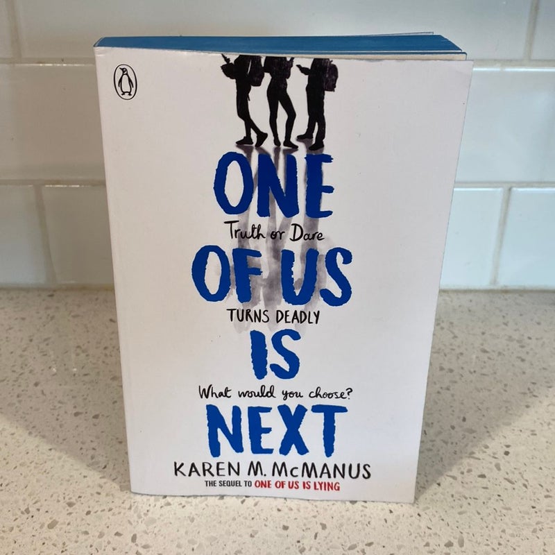 One of Us Is Next (UK edition w/sprayed edges)