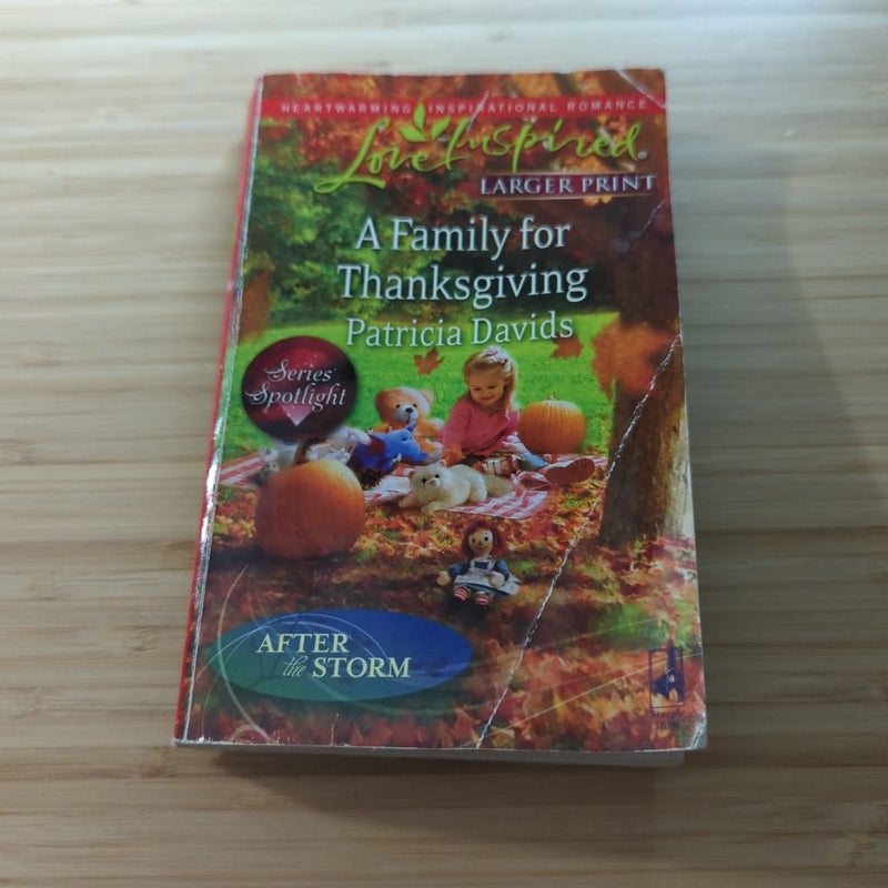 A Family for Thanksgiving