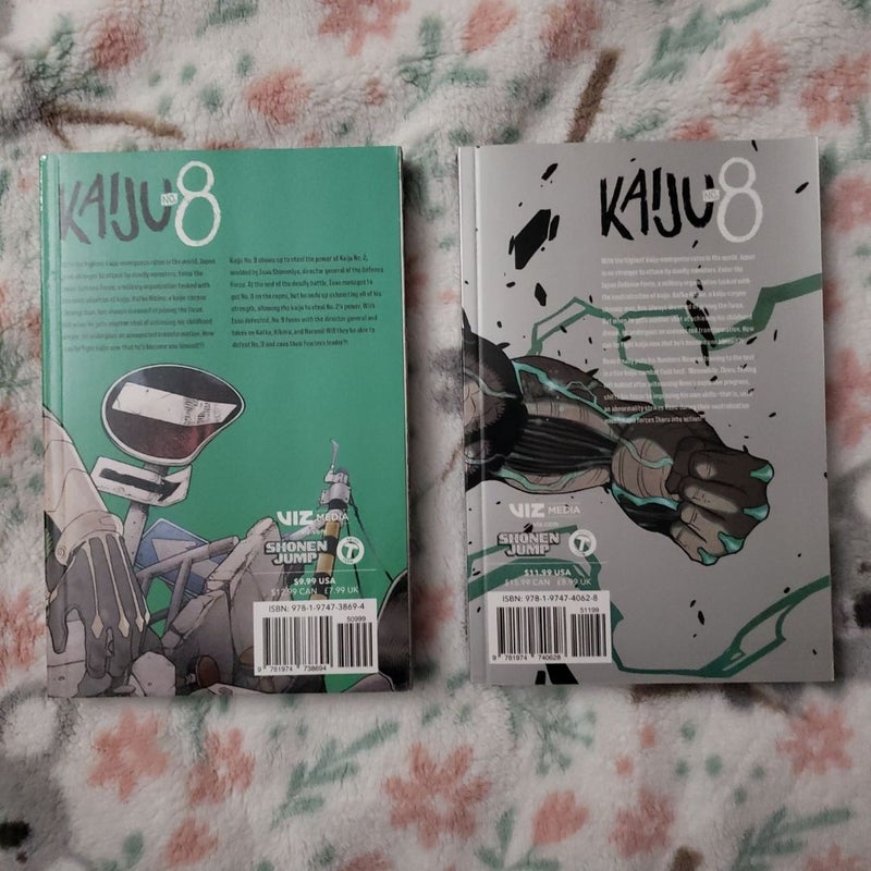 Kaiju No. 8, Vol. 3 4 5 6 7 8