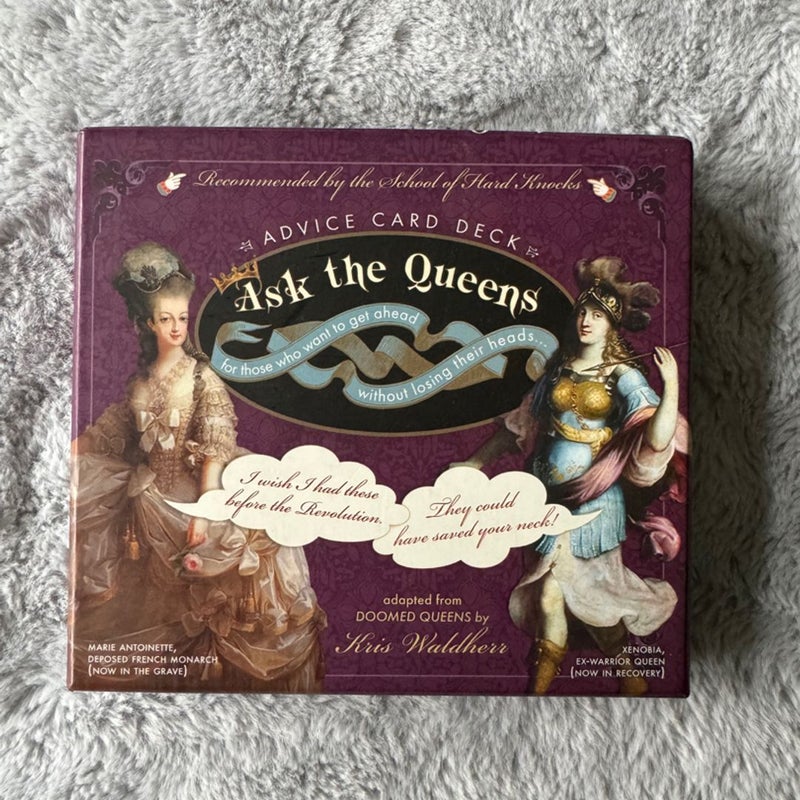 RARE OOP Ask The Queens: Advice Card Deck