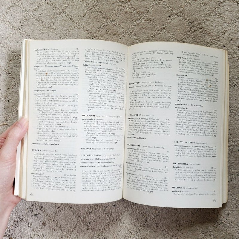 The Color Dictionary of Flowers and Plants for Home and Garden