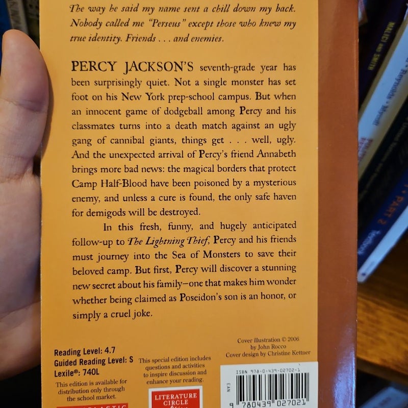 Percry jackson book 1,2,2, and 4