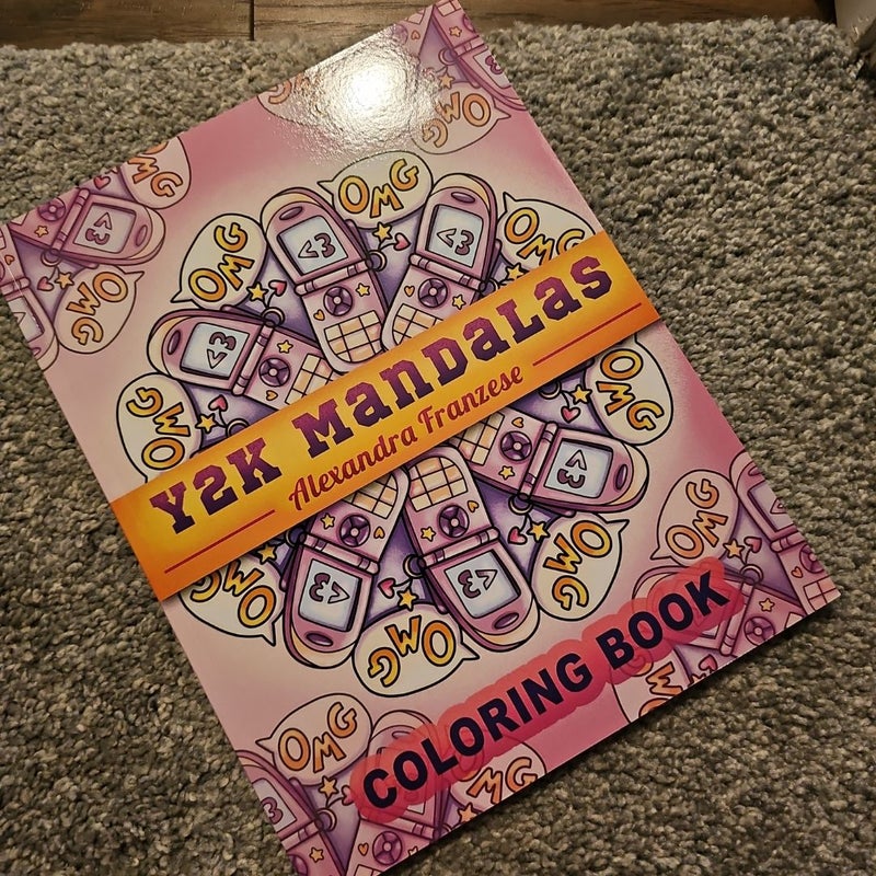 Y2K Mandalas Coloring Book