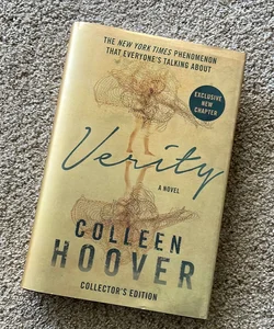 Verity - collectors edition - first printing 