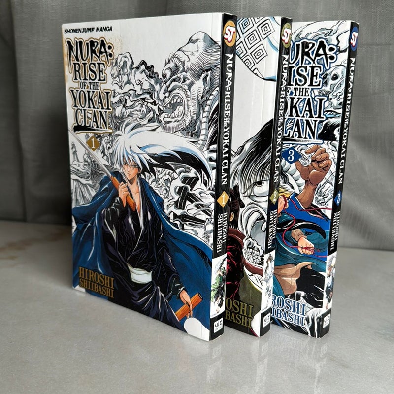 Nura: Rise of the Yokai Clan, Vol. 1-3