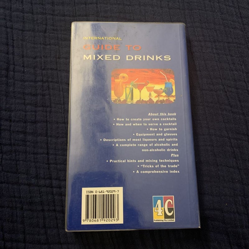 International Guide to Mixed Drinks