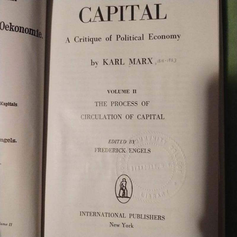 Karl Marx Capital