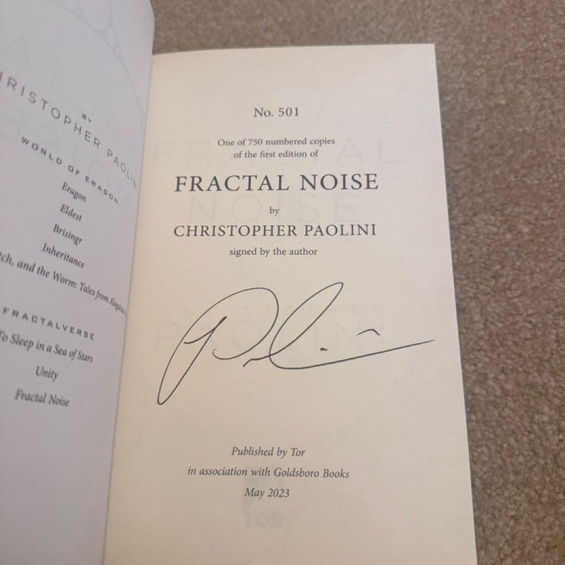 Fractal Noise (Goldsboro Limited Edition)