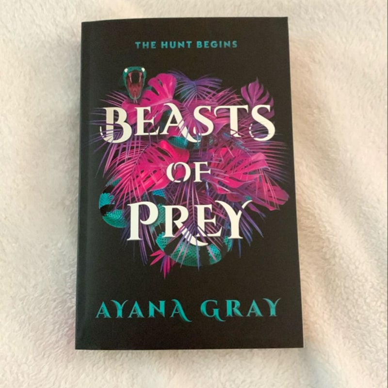 Signed Fairyloot Beasts of Prey 