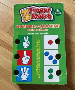 Finger Match self correcting math numbers and counting 